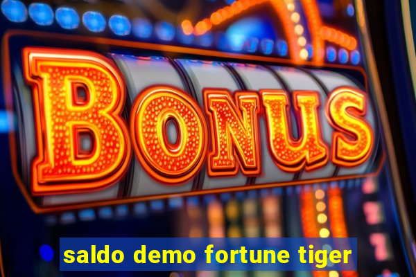 saldo demo fortune tiger